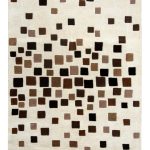 Brow and Beige Hand Tufted Rugs