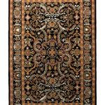 Black & Orange Hand Tufted Rugs