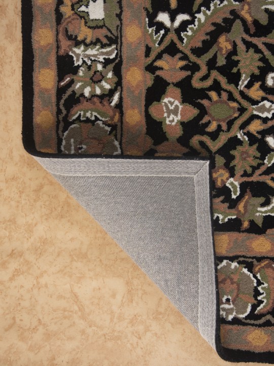 Black & Orange Hand Tufted Rugs