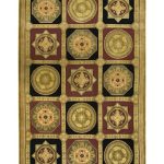 Mandala based tibetan themed Hand Tufted Rugs