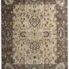 Multi-Colored Blended Wool Hand-Knotted Persian Rug