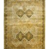 Multi-Colored New Zealand Wool Hand-Knotted Persian Rug