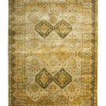 Multi-Colored New Zealand Wool Hand-Knotted Persian Rug