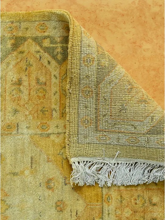 Multi-Colored New Zealand Wool Hand-Knotted Persian Rug