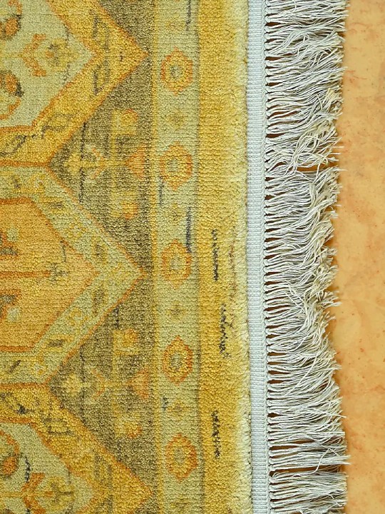 Multi-Colored New Zealand Wool Hand-Knotted Persian Rug