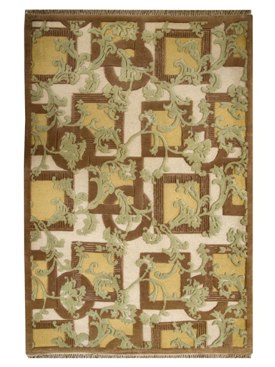 Multi Colour Persian Patterned Hand Tufted Rugs