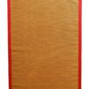 Natural & Orange Jute Mats