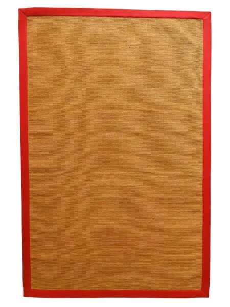 Natural & Orange Jute Mats