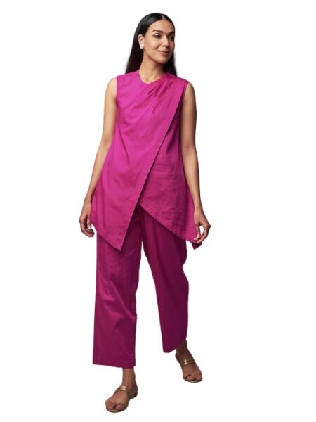 Pink Cotton Co-Ord Set