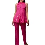 Pink Satin Co-Ord Set