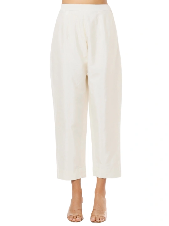 ivory Embroidered Jacket Set