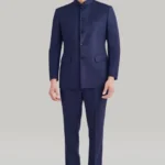 Dark Blue Bandgala and Pants Set