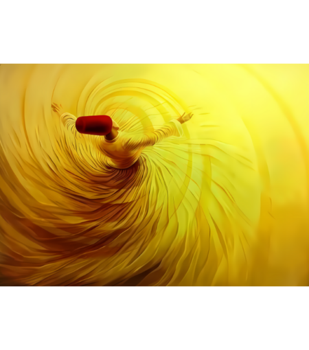Summer Whirling Dervish Painting