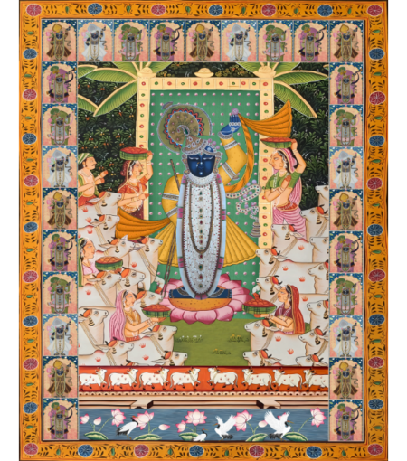 Shreenathji Gopashtami Painting