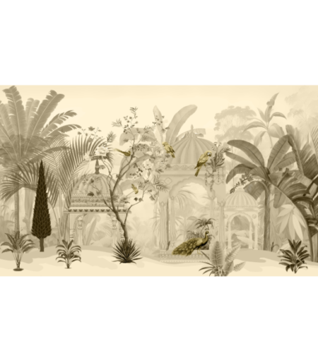 Mughal Nature Sepia
