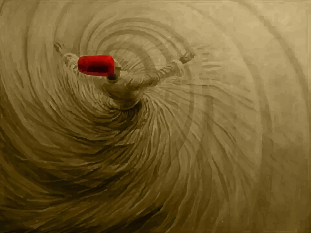 Sepia Whirling Dervish Painting