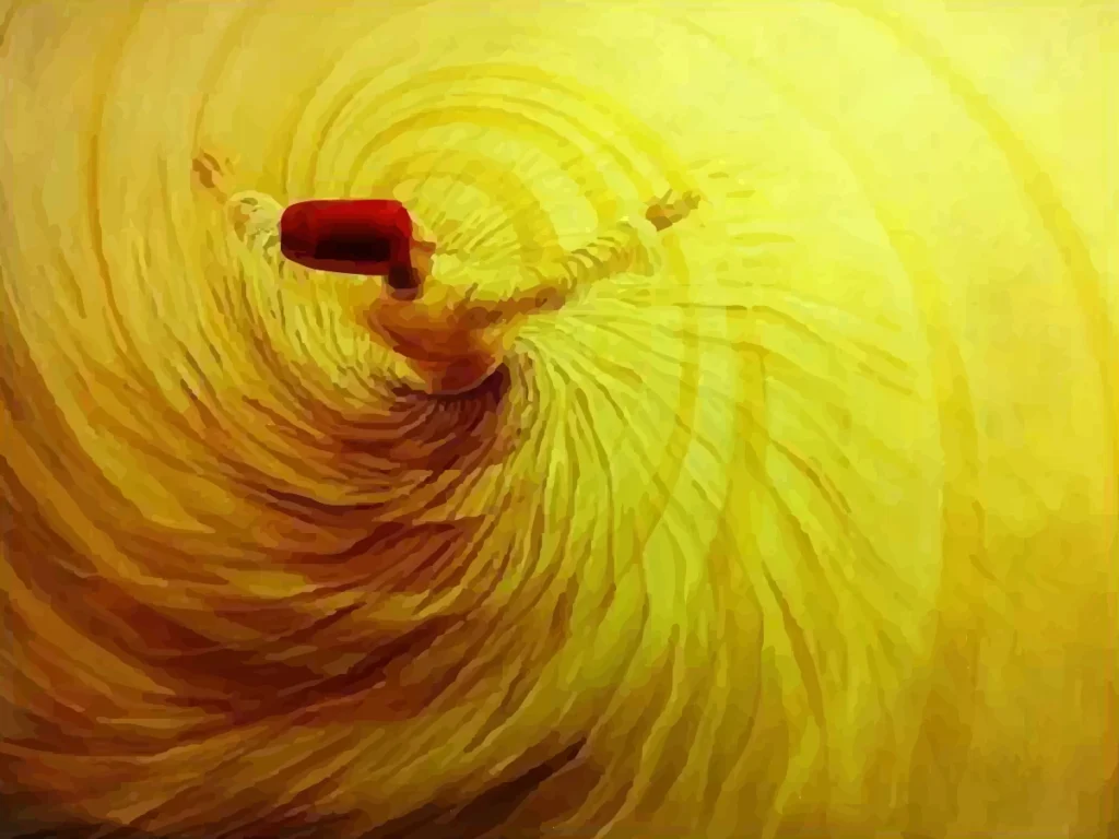 Summer Whirling Dervish Painting