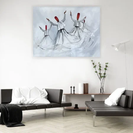 Dancing Dervish Painting