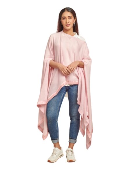 Light yellow wool Shawl