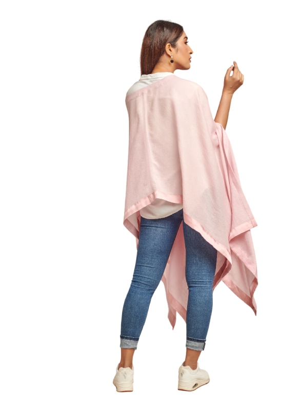 Light yellow wool Shawl