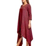 Red Assymetric Dress