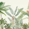 Tropical Foliage Natural Panels