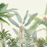 Tropical Foliage Natural Panels