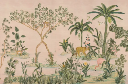 Serene Jungle Tapestry