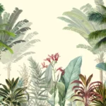 Tropical Flourish Wallpaper