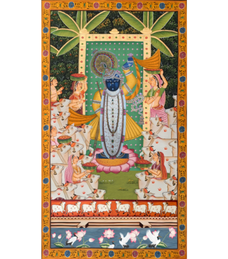 Krishna in Lotus Glory